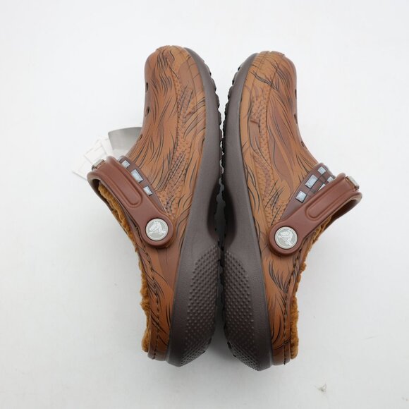NWOB Crocs x Star Wars Chewbacca Men's 5 Women's 7 Classic Lined Clog Sandals - Picture 5 of 10